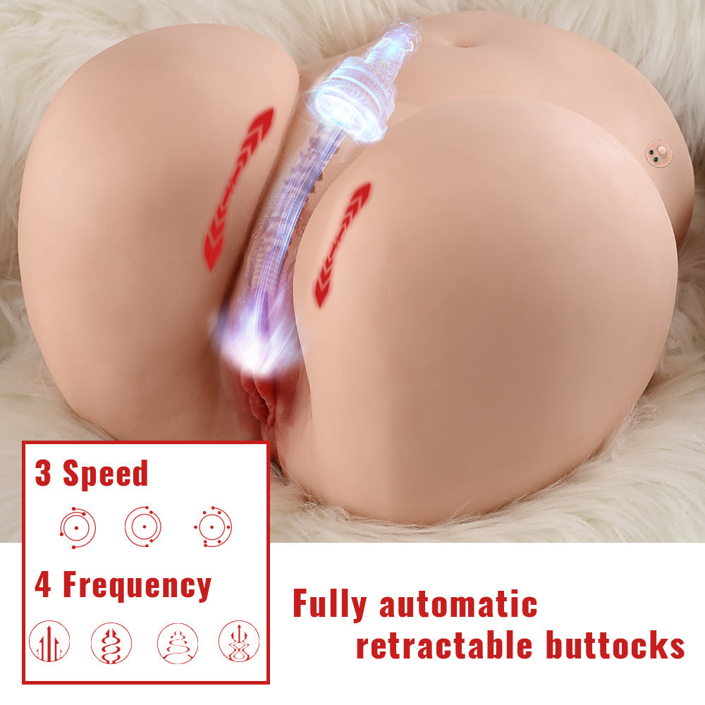 Telescopic Big Ass Sex Doll For Men Masturbator Sex Toy 14LB - Lia